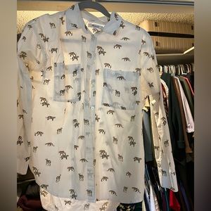 Very cute excellent used condition Madewell button up